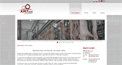 Desktop Screenshot of kmtech.pl